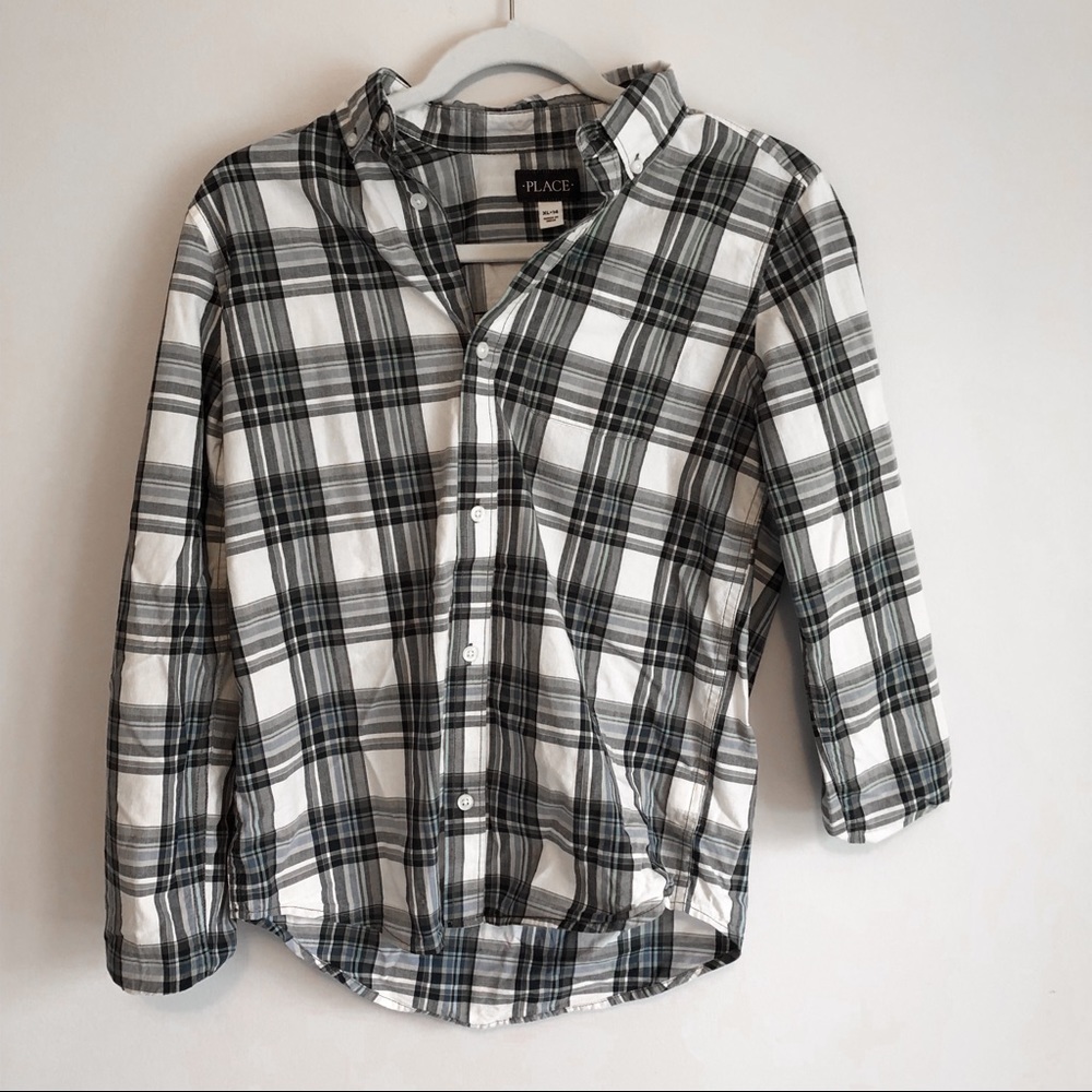 Children’s Place Boys Button Down Shirt Size 14